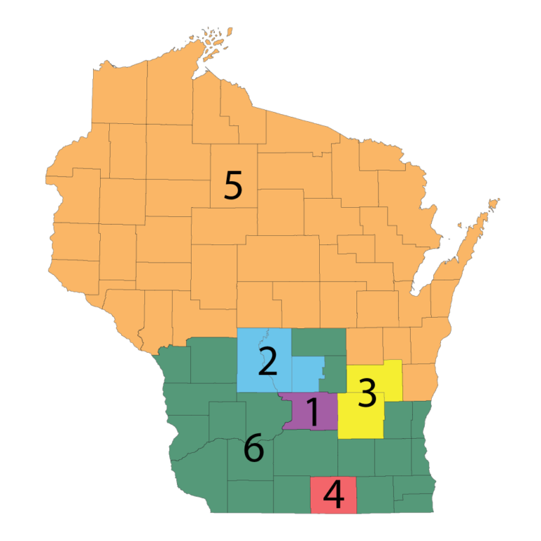 2017CornContestMap6ZonesLarge Wisconsin Corn